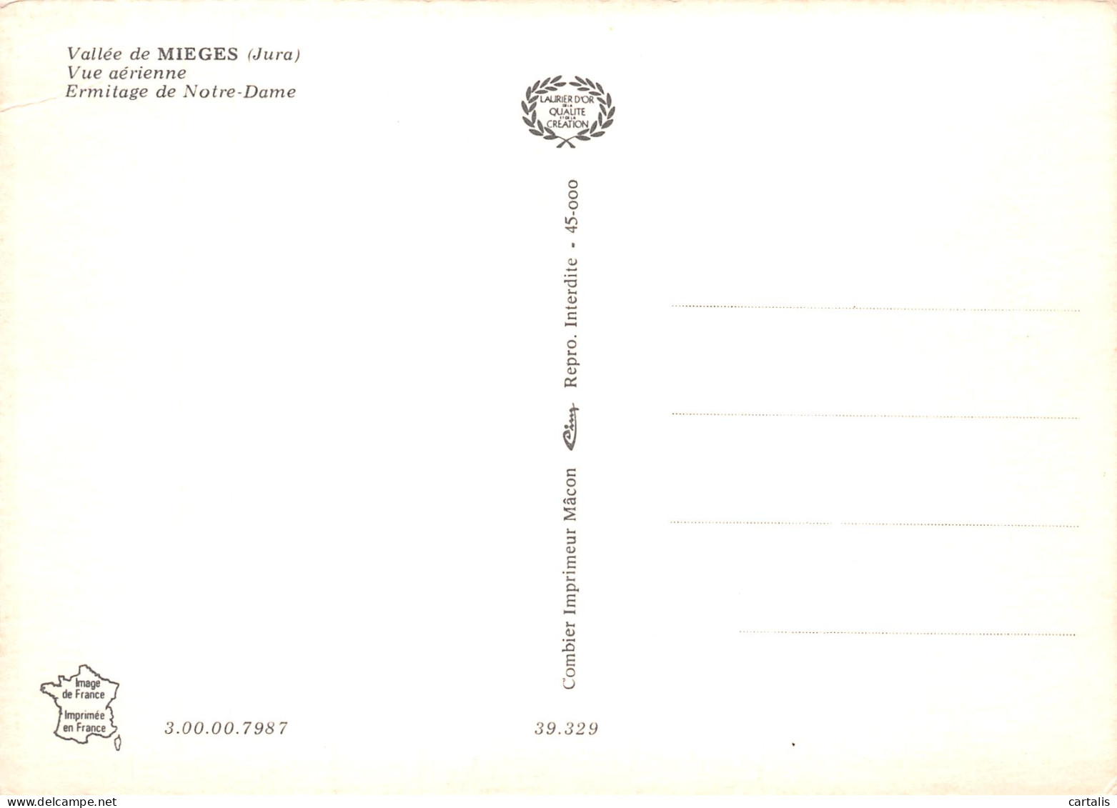 39-MIEGES-N°3805-A/0015 - Other & Unclassified