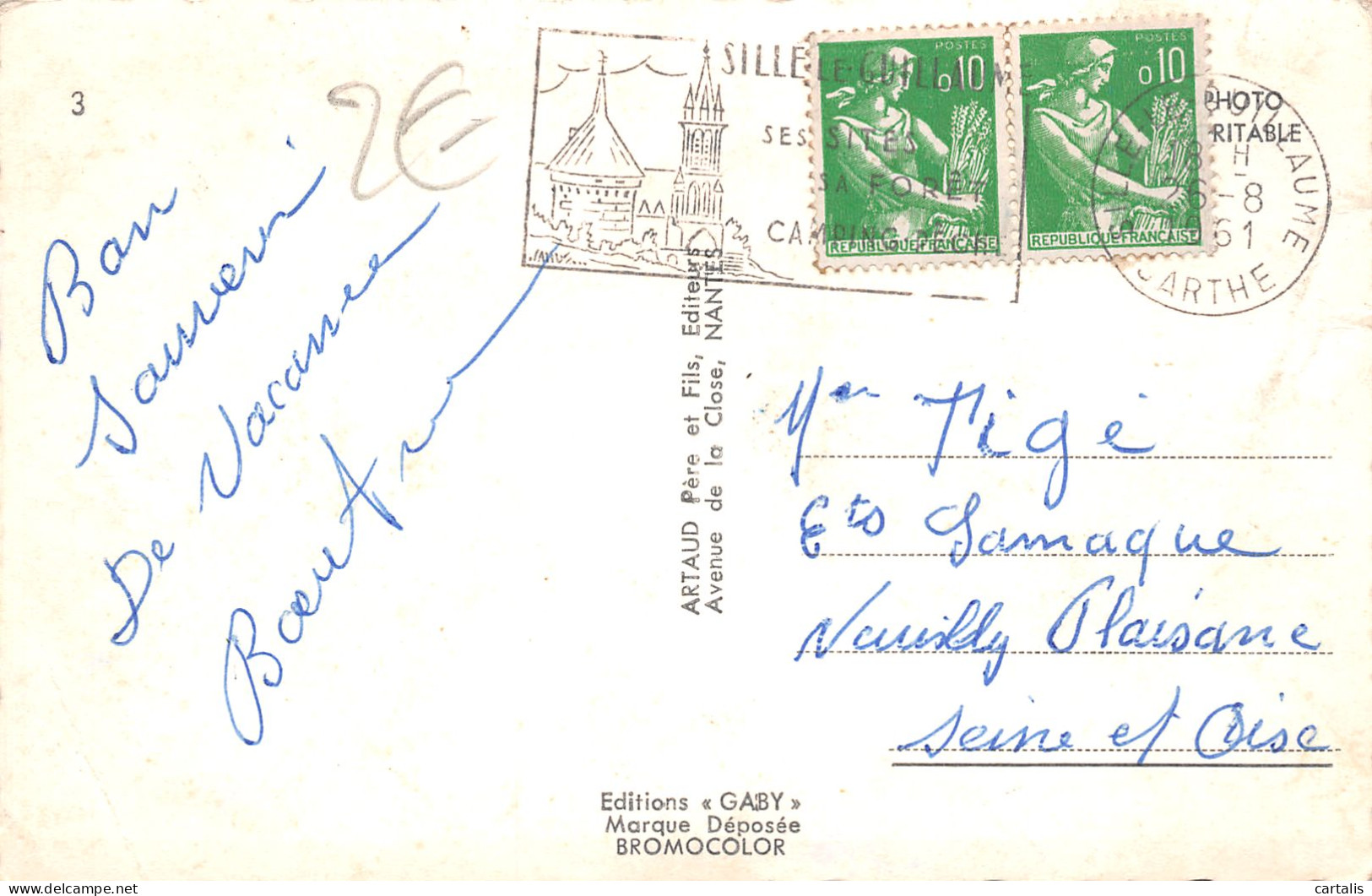 72-SILLE LE GUILLAUME-N°3804-E/0309 - Sille Le Guillaume