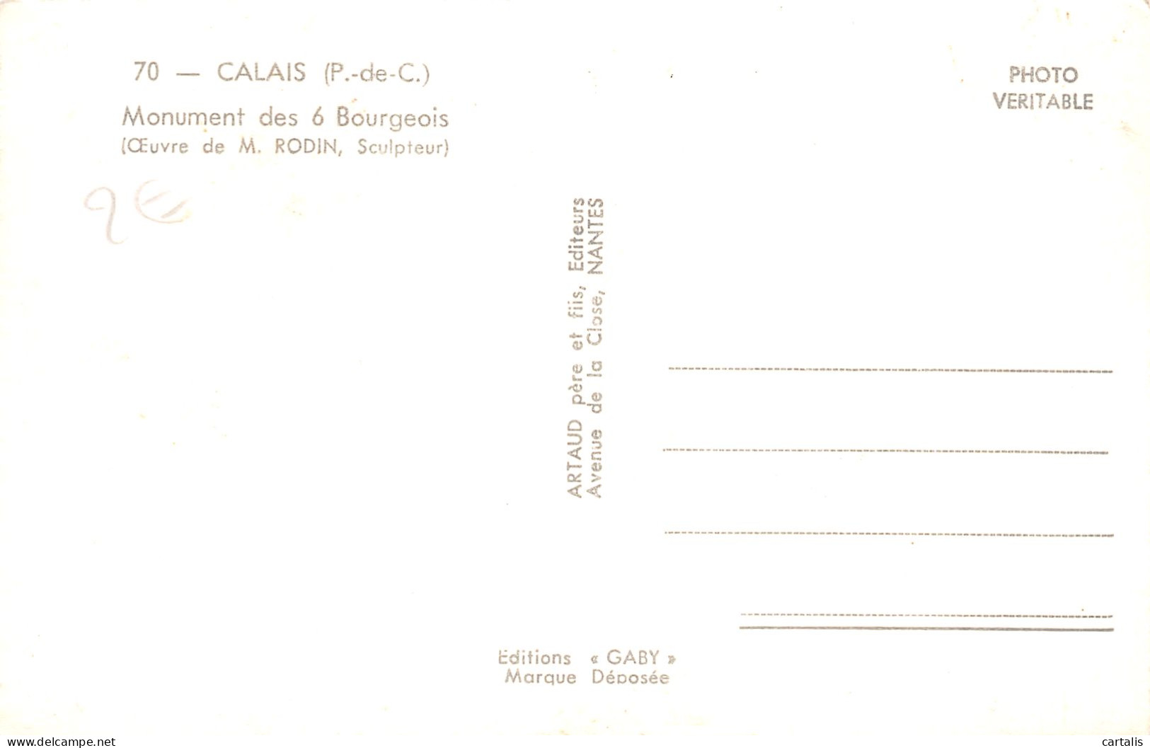 62-CALAIS-N°3804-E/0255 - Calais