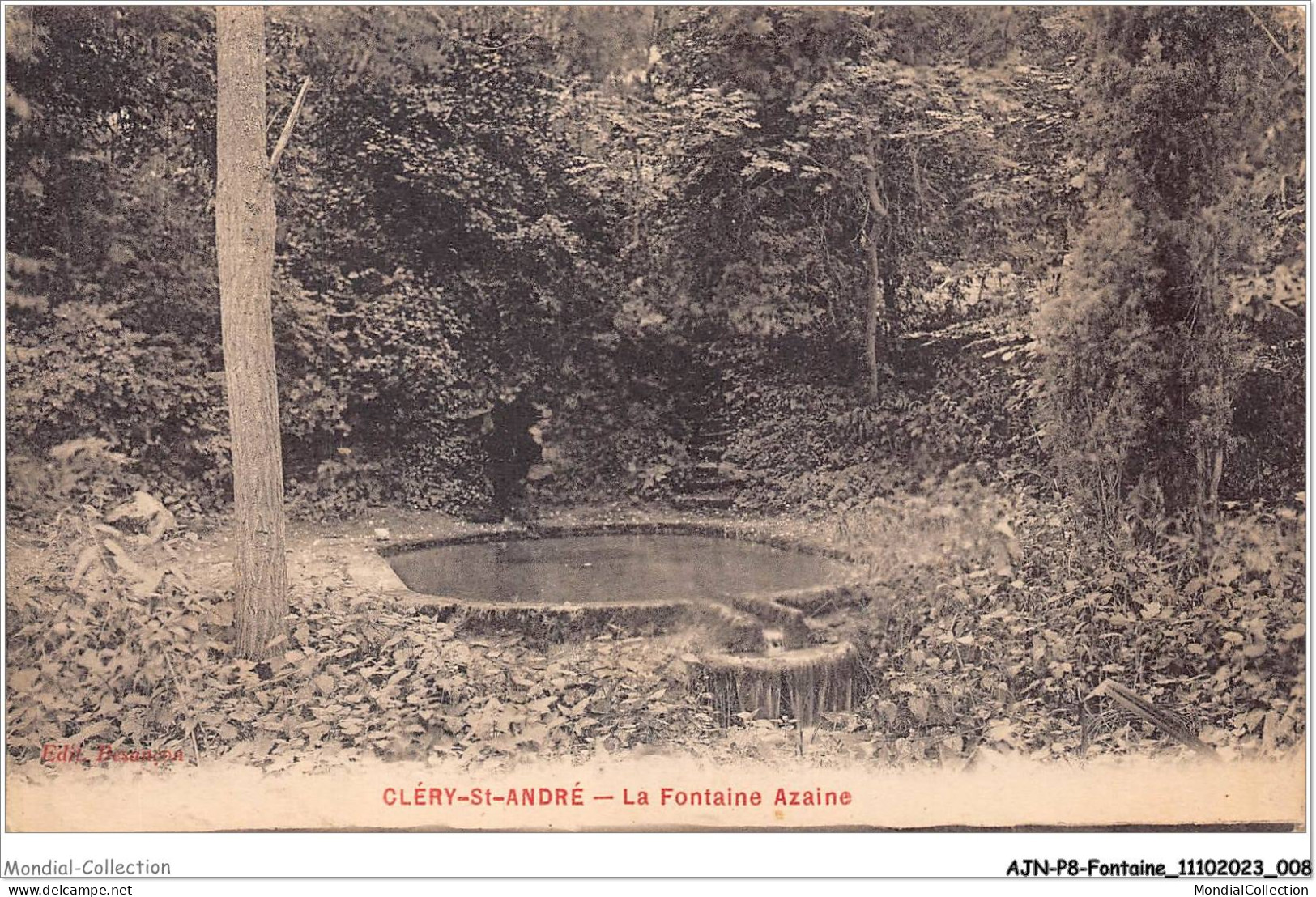 AJNP8-0858 - FONTAINE - Cléry-st-andré - La Fontaine Azaine - Other & Unclassified