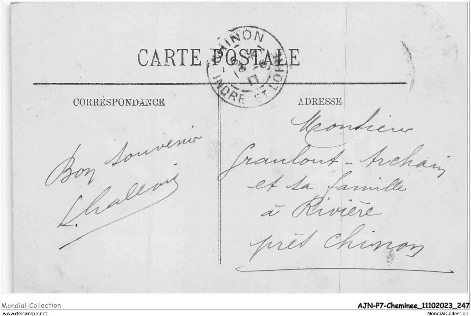 AJNP7-0828 - CHEMINEE - Blois - Le Château - L'aile François 1er - Salon D'honneur - La Cheminée - Other & Unclassified