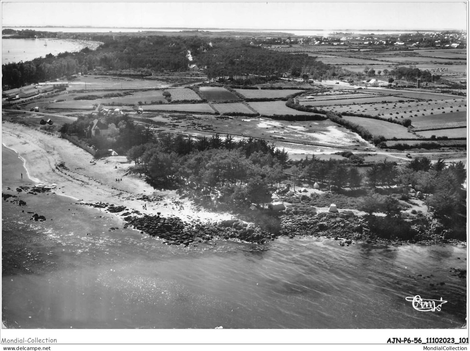 AJNP6-56-0642 - CARNAC-PLAGE - Plage Beaumer - Vue Aérienne - Carnac