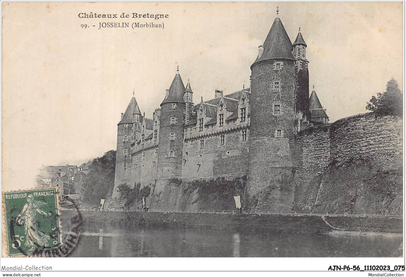 AJNP6-56-0629 - JOSSELIN - Châteaux De Bretagne - Josselin