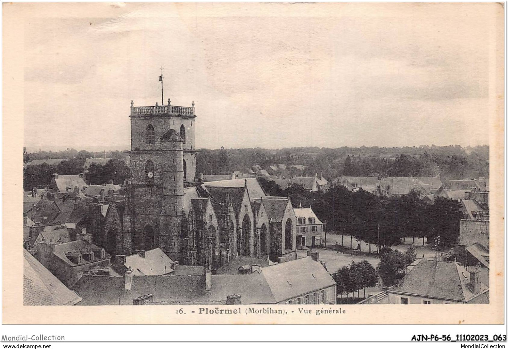 AJNP6-56-0623 - PLOËRMEL - Vue Générale - Ploërmel