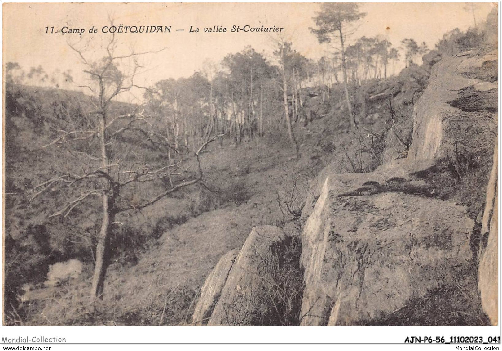 AJNP6-56-0612 - Camp De COËTQUIDAN - La Vallée St-couturier - Other & Unclassified