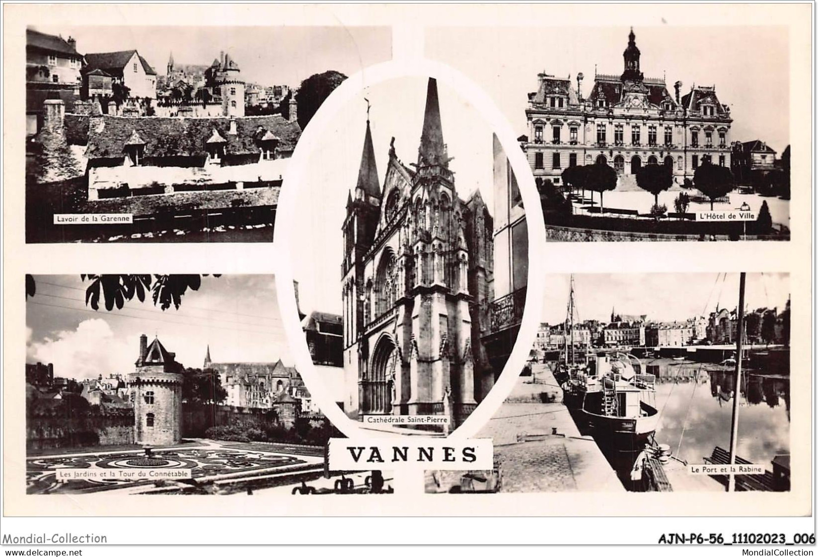 AJNP6-56-0595 - VANNES - Vues Diverses - Vannes