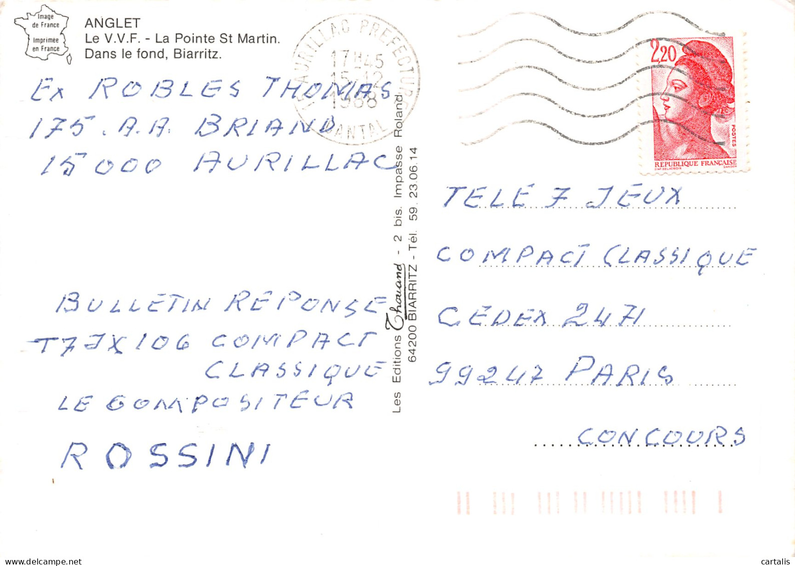 64-ANGLET-N°3805-D/0285 - Other & Unclassified