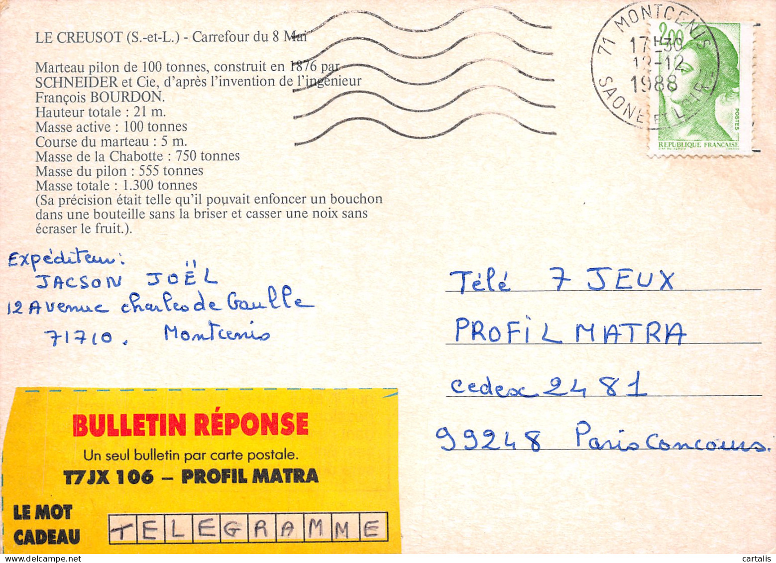 71-LE CREUSOT-N°3805-C/0287 - Le Creusot