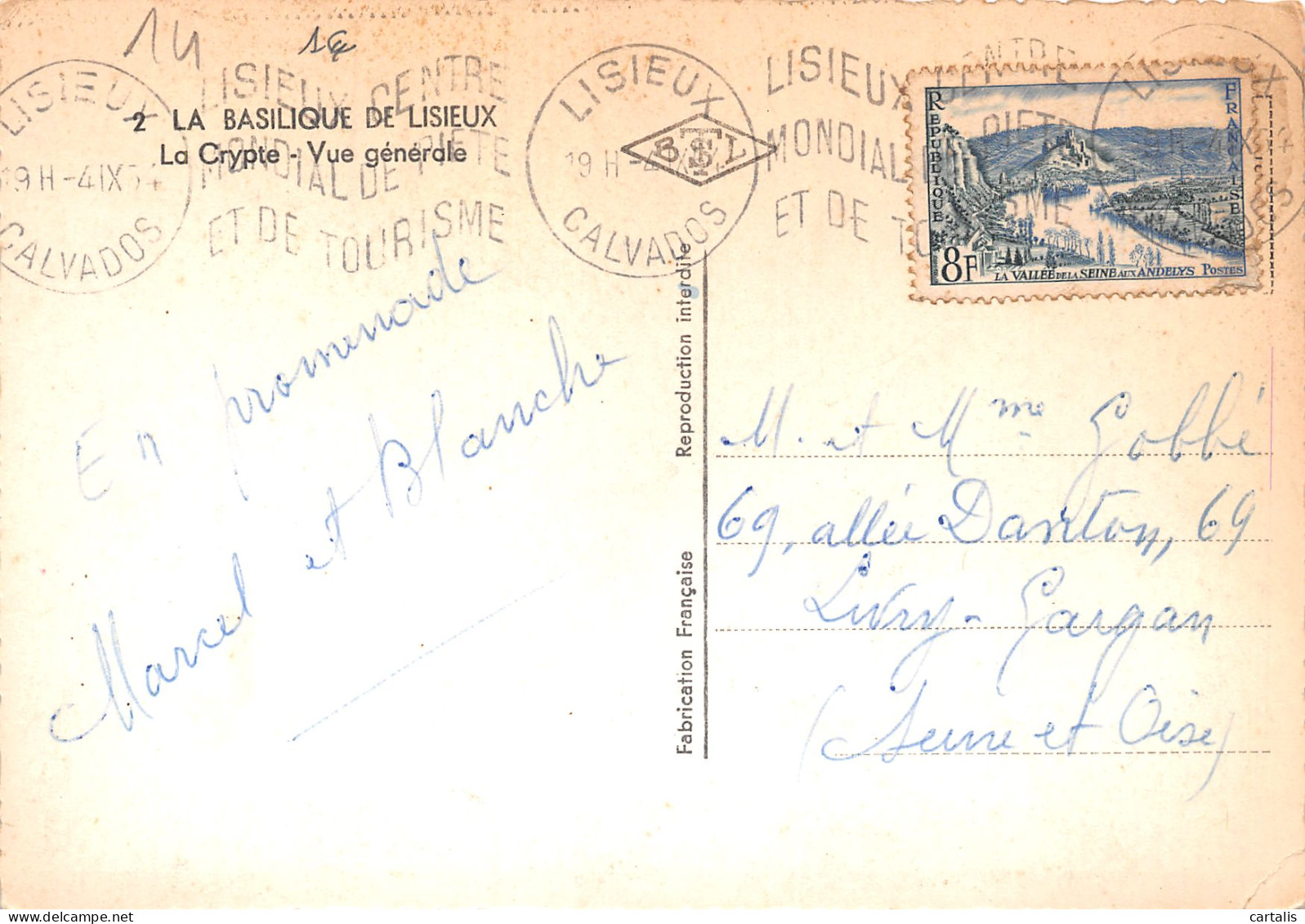 14-LISIEUX-N°3805-C/0099 - Lisieux