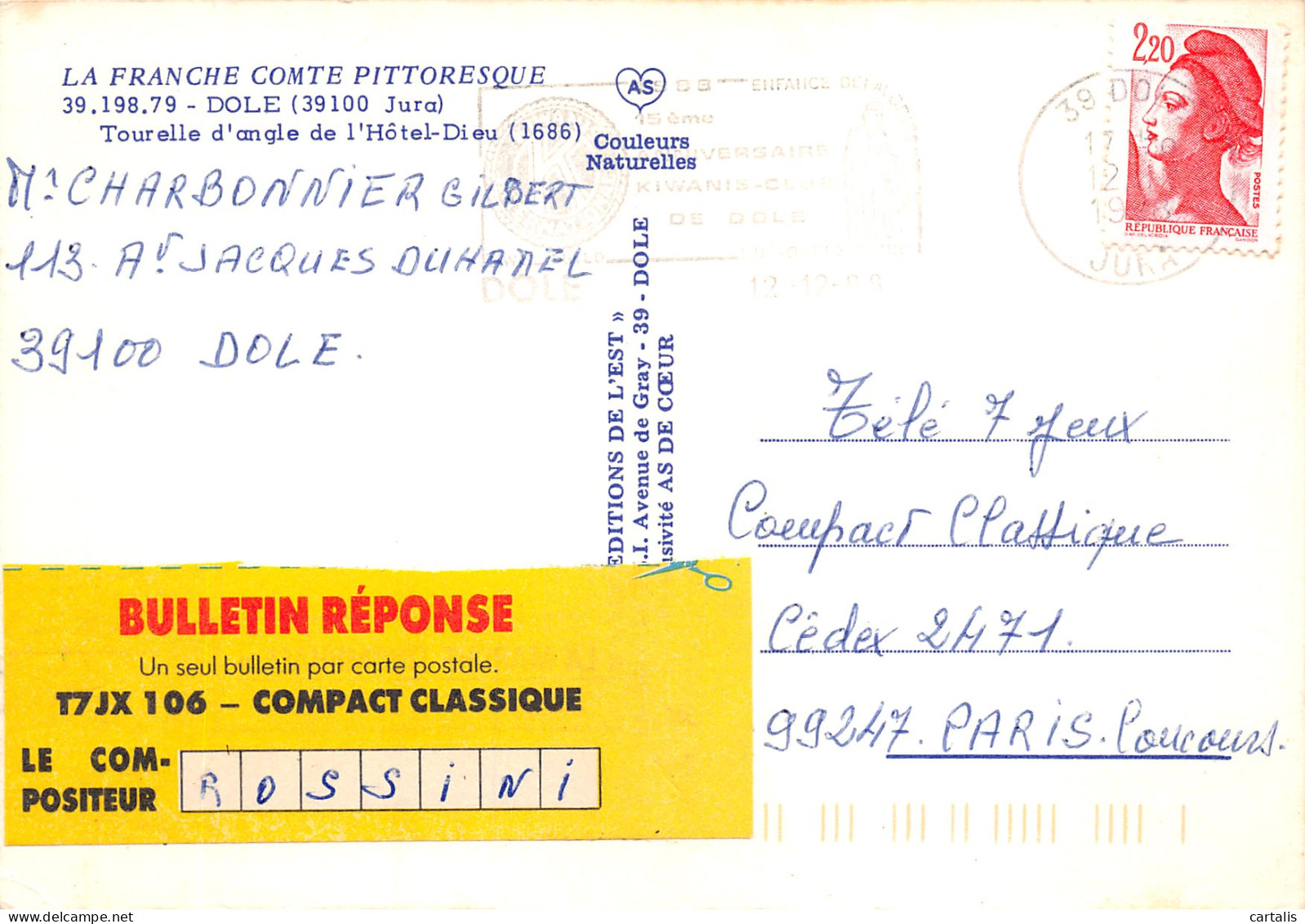 39-DOLE-N°3805-B/0343 - Dole