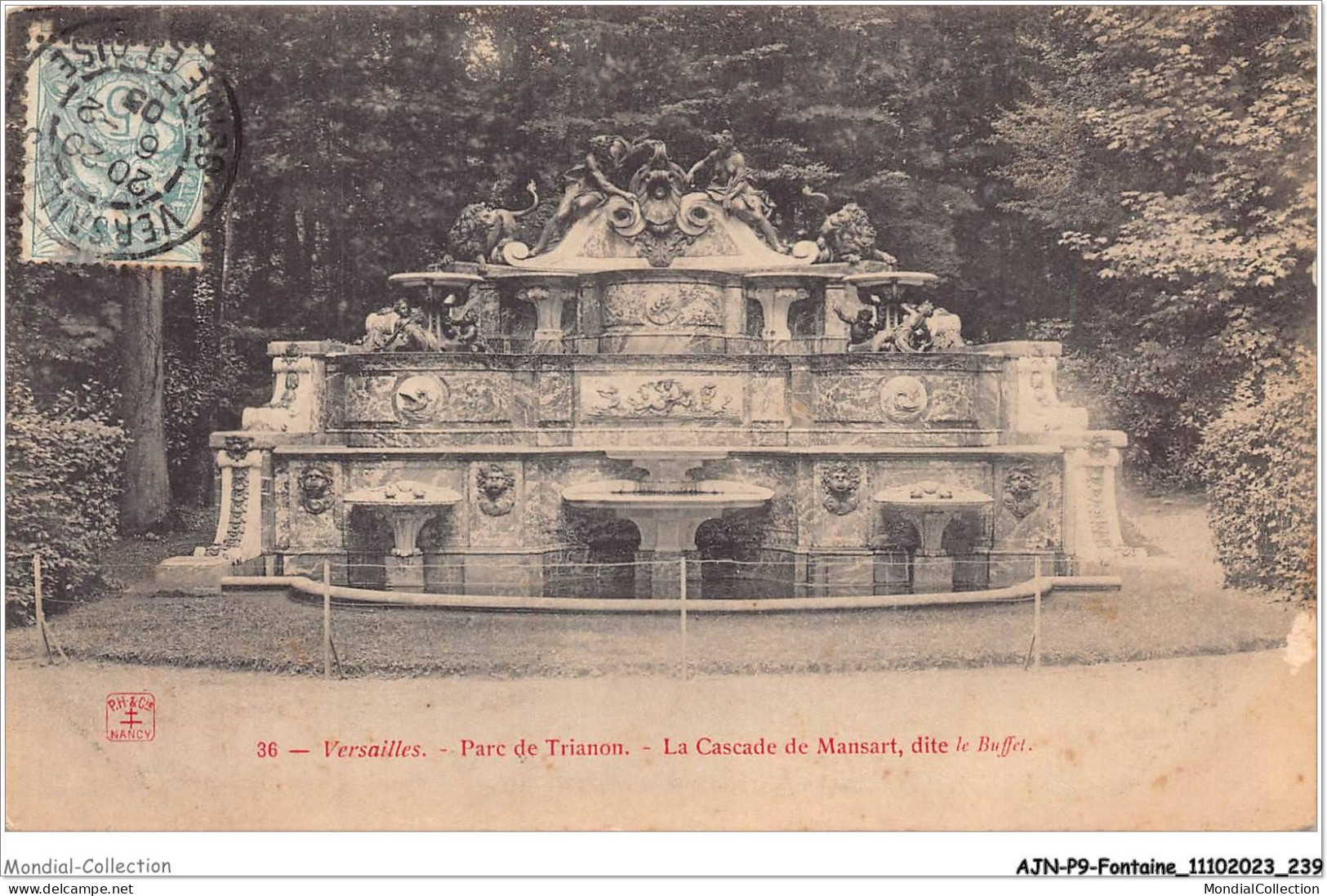 AJNP9-1111 - FONTAINE - Versailles - Parc Du Trianon - La Cascade De Mansart - Dite Le Buffet - Altri & Non Classificati