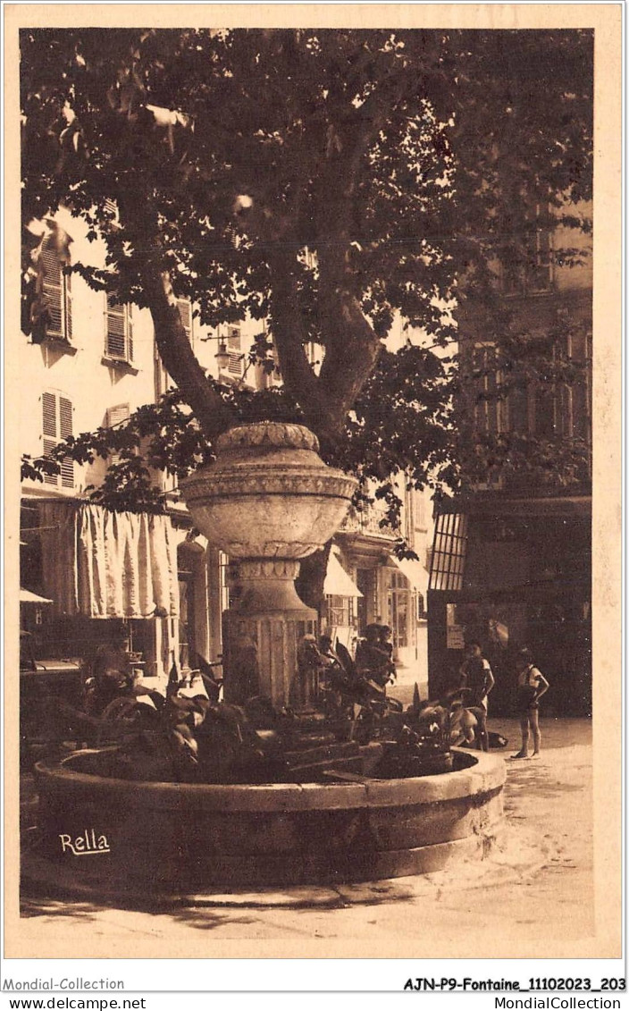 AJNP9-1093 - FONTAINE - Toulon - Fontaine De La Place Suchet - Autres & Non Classés