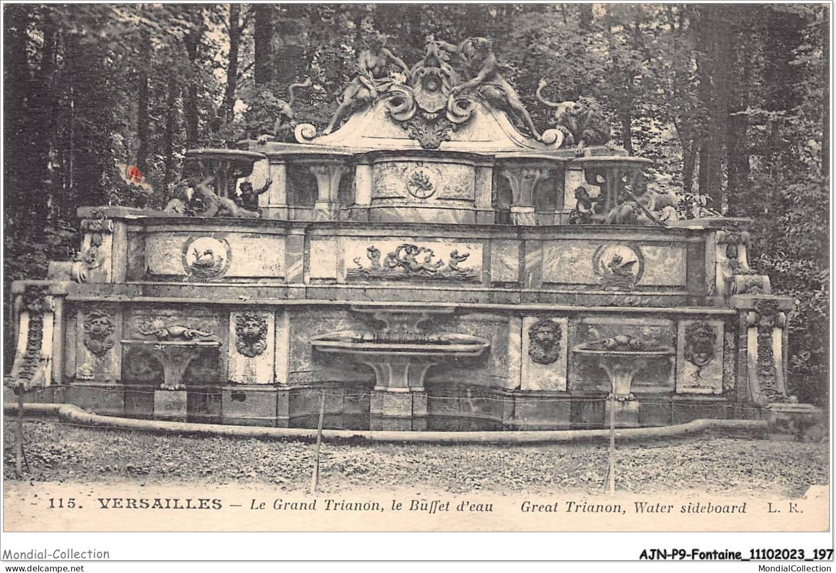 AJNP9-1090 - FONTAINE - Versailles - Le Grand Trianon - Le Buffet D'eau - Autres & Non Classés