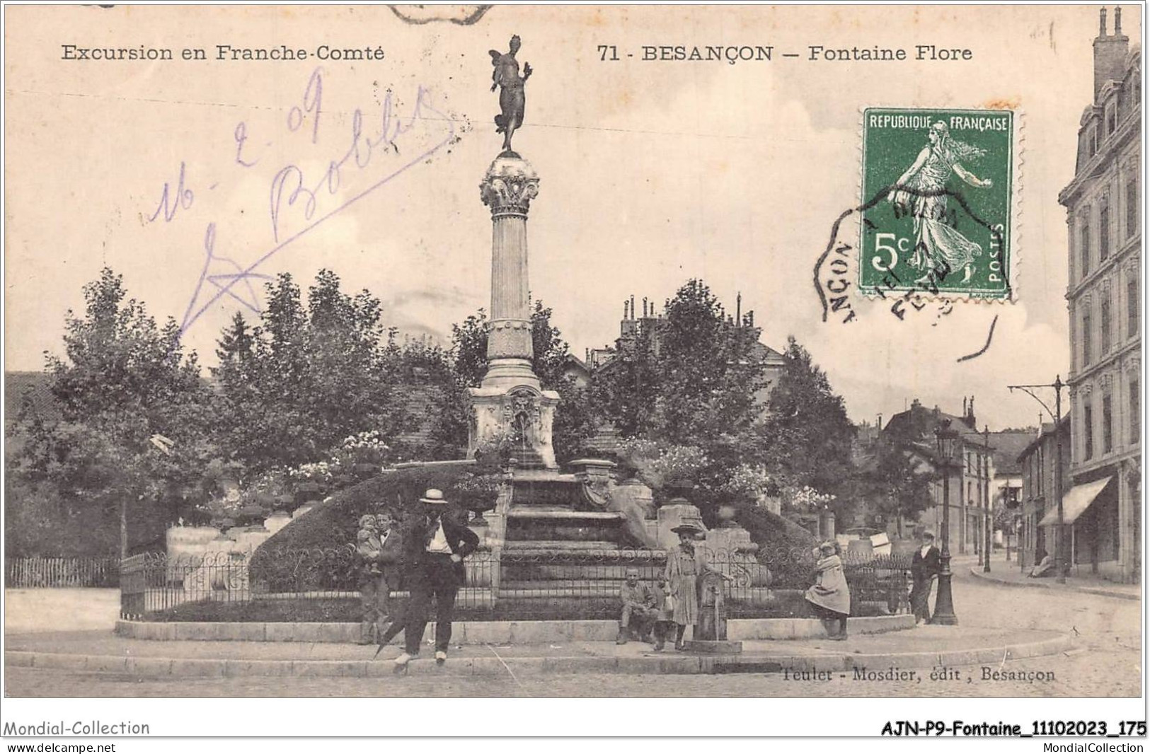 AJNP9-1079 - FONTAINE - Besançon - Fontaine Flore - Other & Unclassified