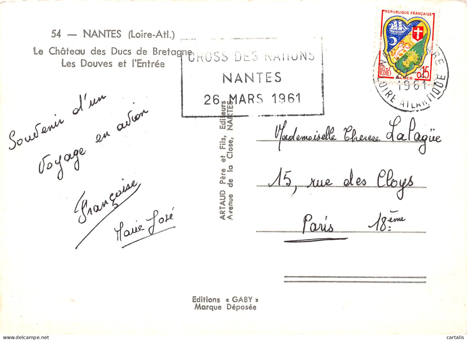 44-NANTES-N°3806-B/0337 - Nantes