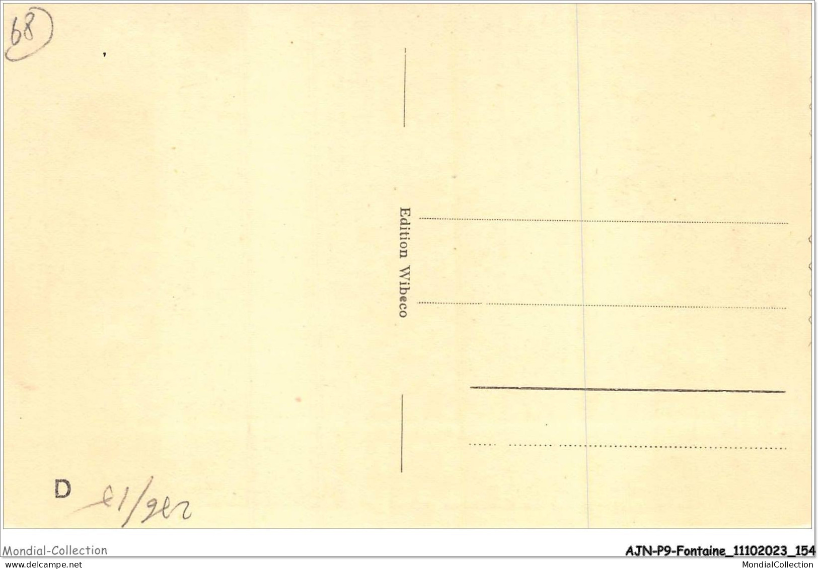 AJNP9-1068 - FONTAINE - Riquewihr - Place De La Sinne - Autres & Non Classés