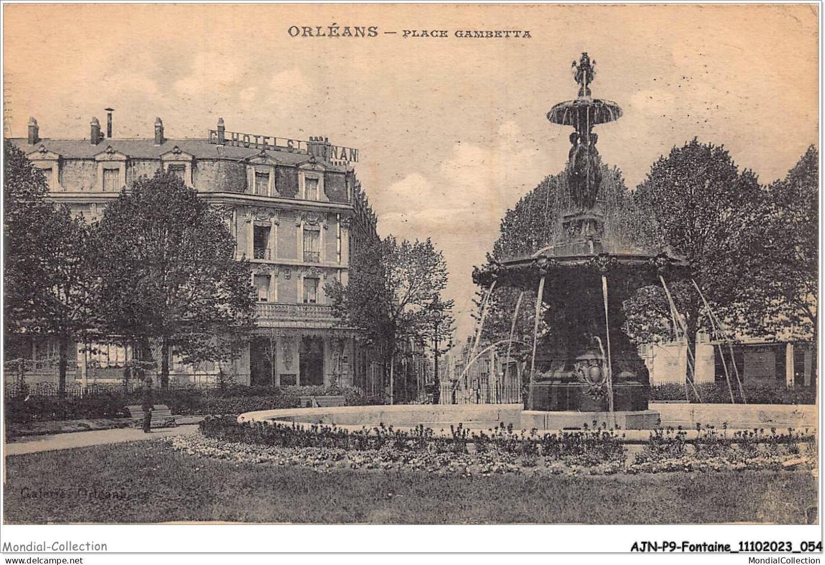 AJNP9-1019 - FONTAINE - Orléans - Place Gambetta - Other & Unclassified