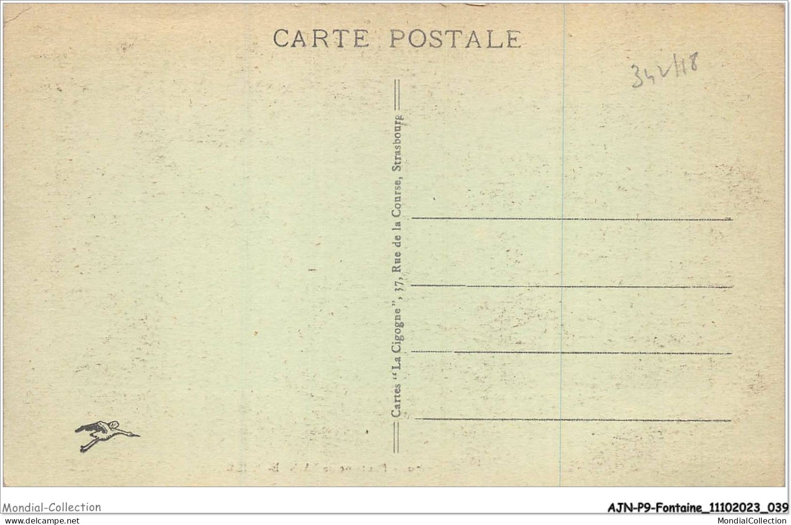 AJNP9-1011 - FONTAINE - Fontaine De Sainte-odile - Autres & Non Classés