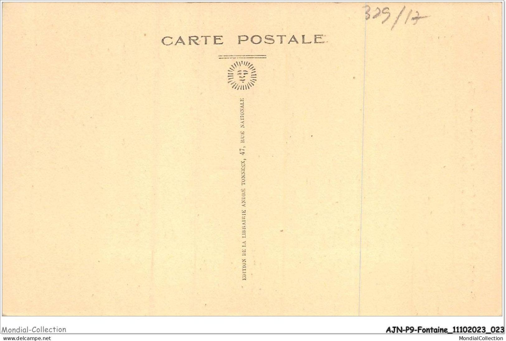 AJNP9-1003 - FONTAINE - Mantes-la-jolie - La Fontaine Renaissance Restaurée En 1909 - Other & Unclassified