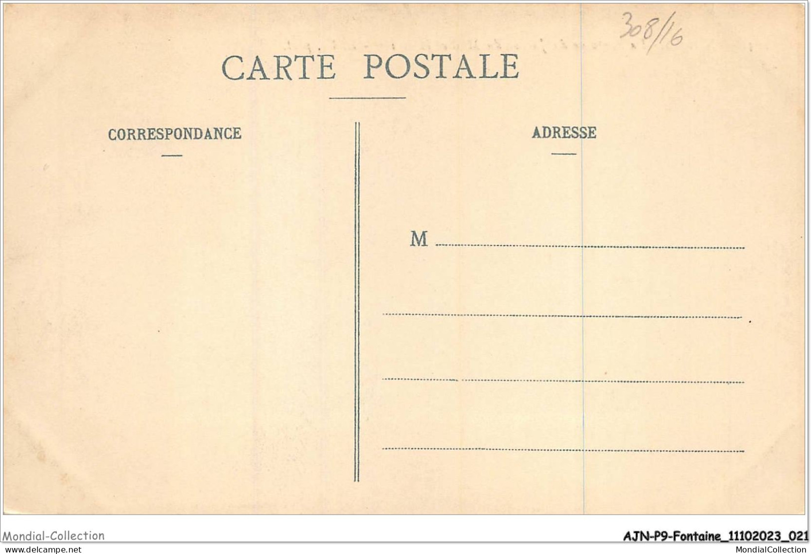 AJNP9-1002 - FONTAINE - Angers - La Fontaine Du Jardin Du Mail Et La Mairie - Andere & Zonder Classificatie