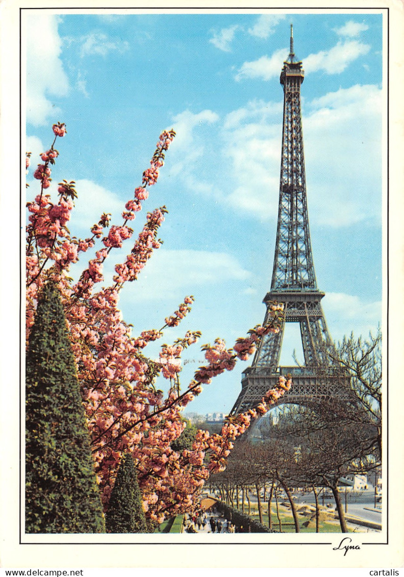 75-PARIS TOUR EIFFEL-N°3806-B/0093 - Autres & Non Classés