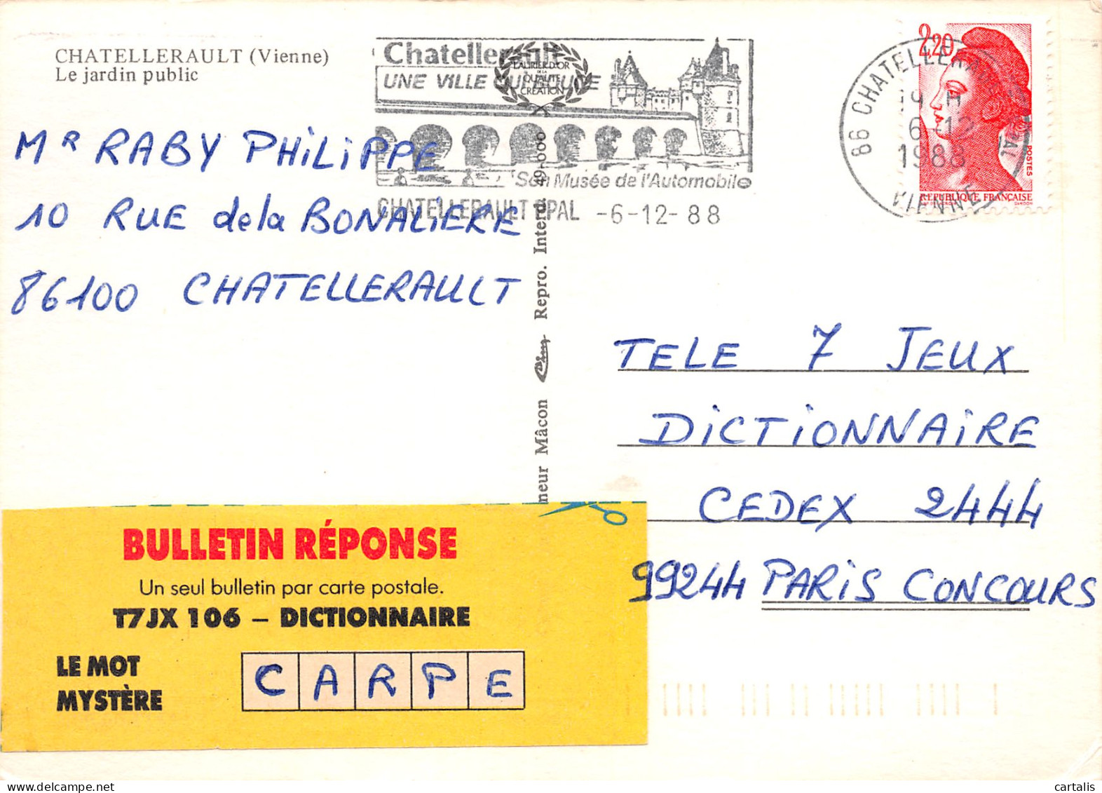 86-CHATELLERAULT-N°3806-B/0043 - Chatellerault