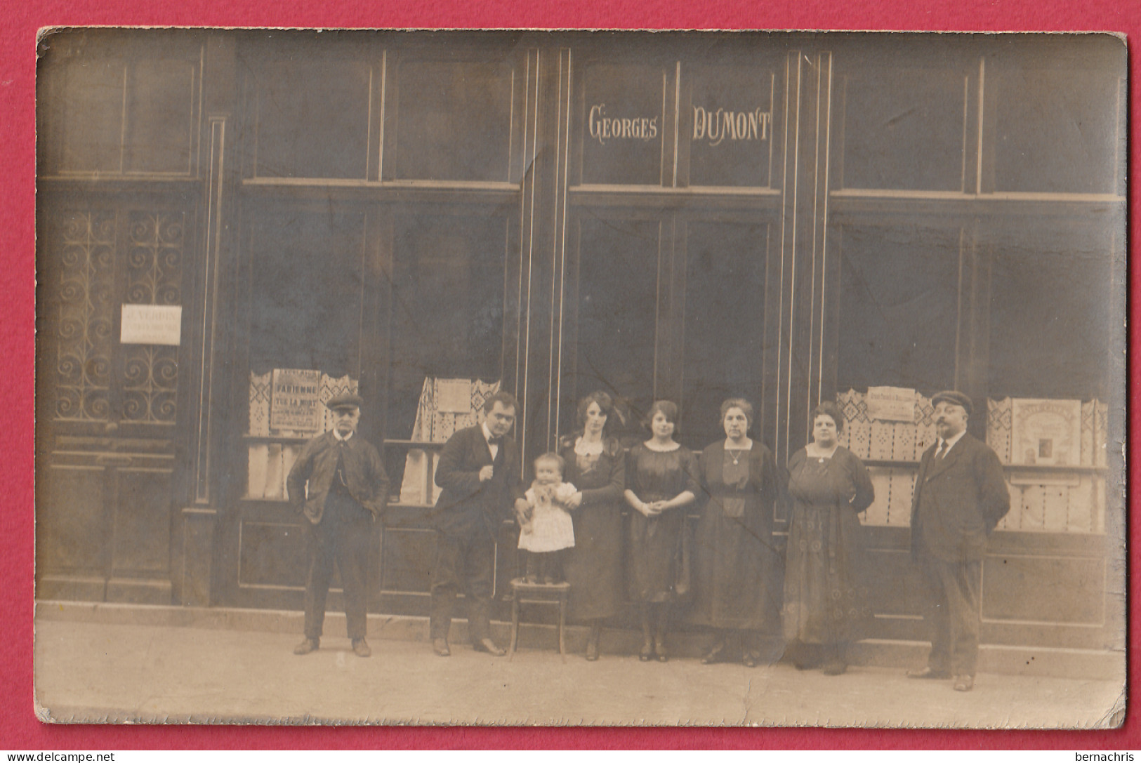 Carte Photo Denain Georges Dumont à Identifier ? - Denain