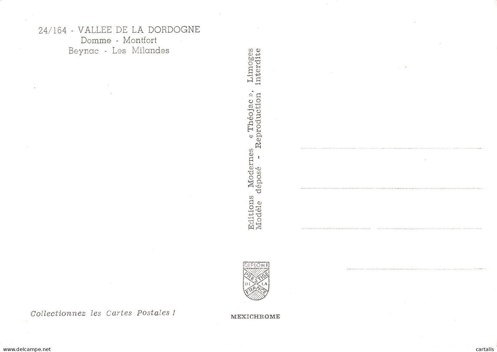 24-VALLEE DE LA DORDOGNE-N°3806-A/0351 - Autres & Non Classés