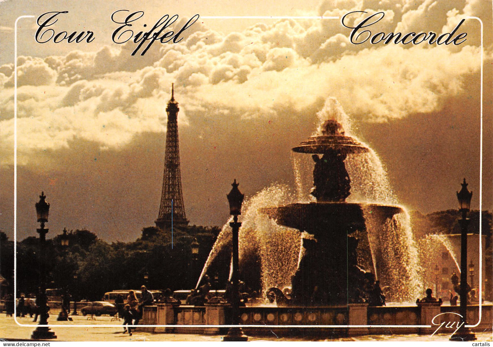 75-PARIS TOUR EIFFEL-N°3806-A/0247 - Otros & Sin Clasificación