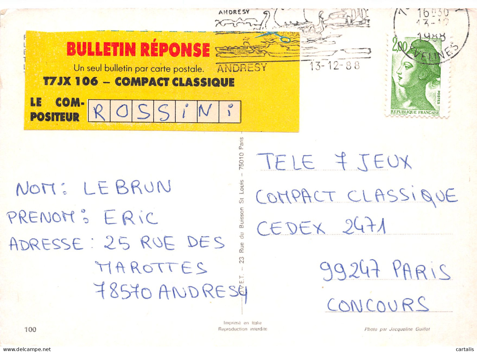 75-PARIS TOUR EIFFEL-N°3806-A/0083 - Autres & Non Classés