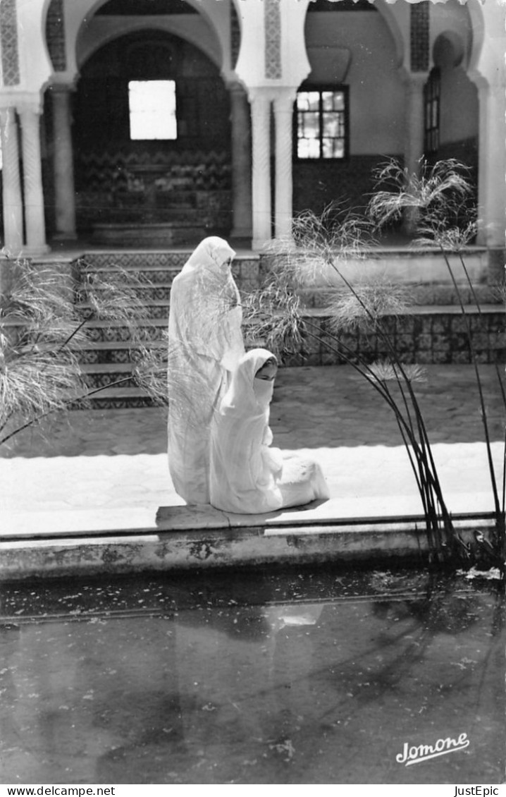 ALGER - Cour Mauresque Du Bardo CPSM 1956 - Algerien