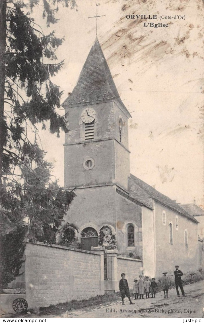 [21]  ORVILLE - L'Eglise Cpa ± 1910 - Andere & Zonder Classificatie