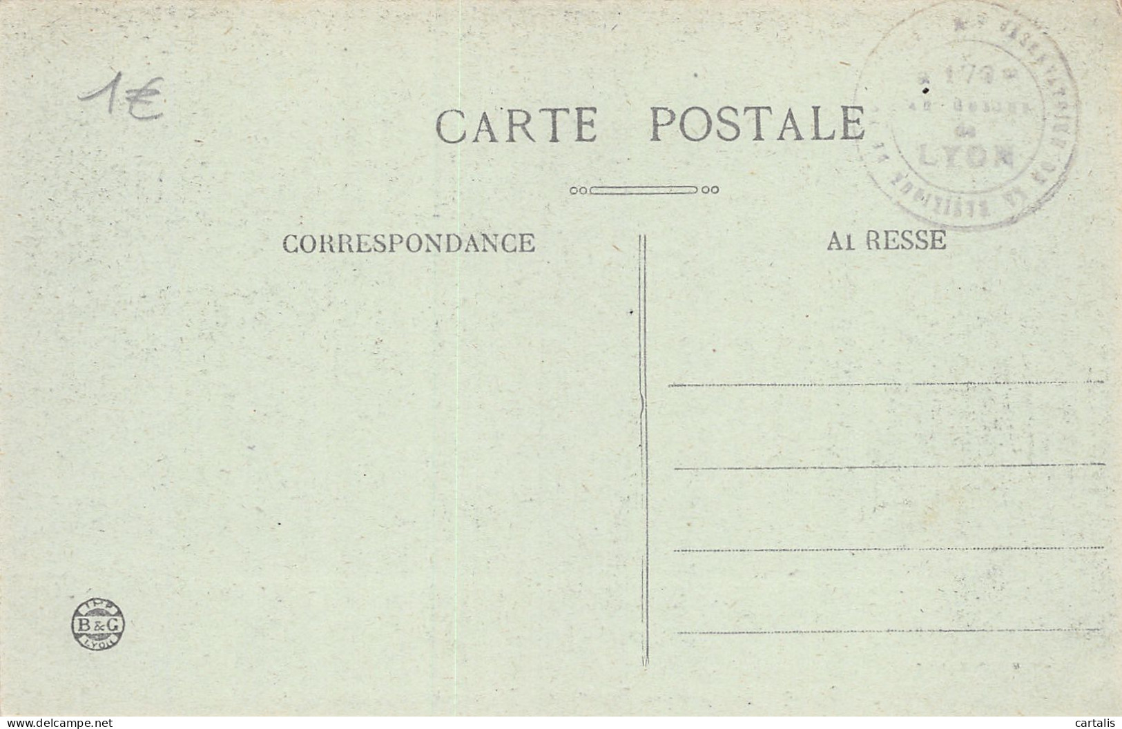 69-LYON-N°3806-E/0011 - Otros & Sin Clasificación