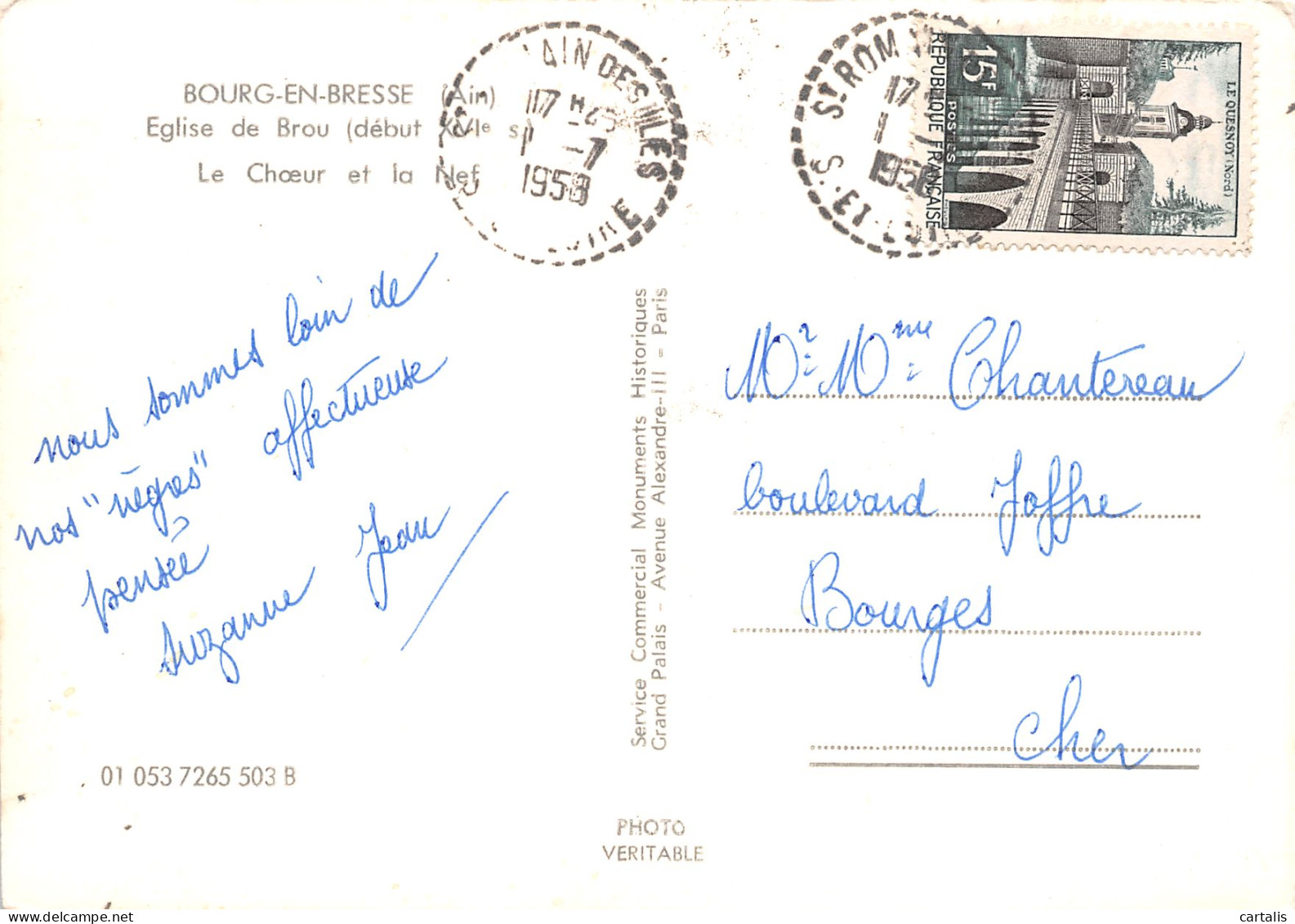 01-BOURG EN BRESSE-N°3806-C/0345 - Altri & Non Classificati