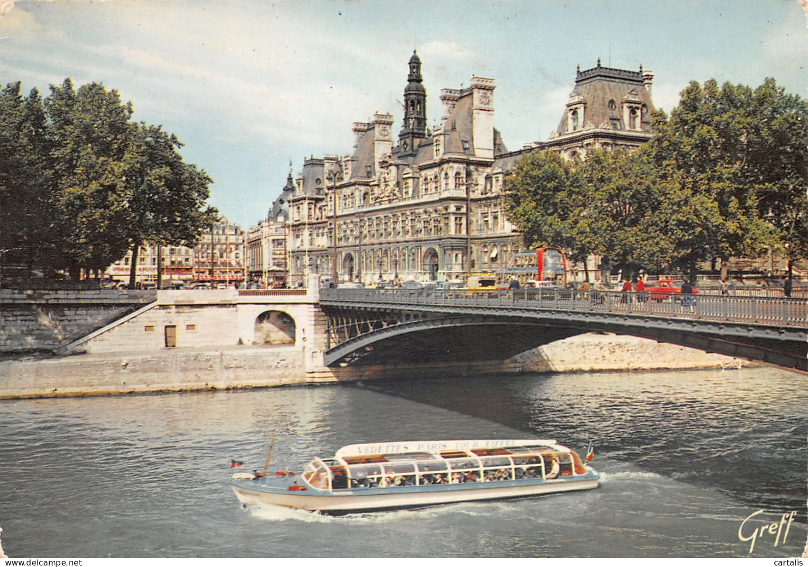 75-PARIS HOTEL DE VILLE-N°3806-C/0017 - Autres & Non Classés