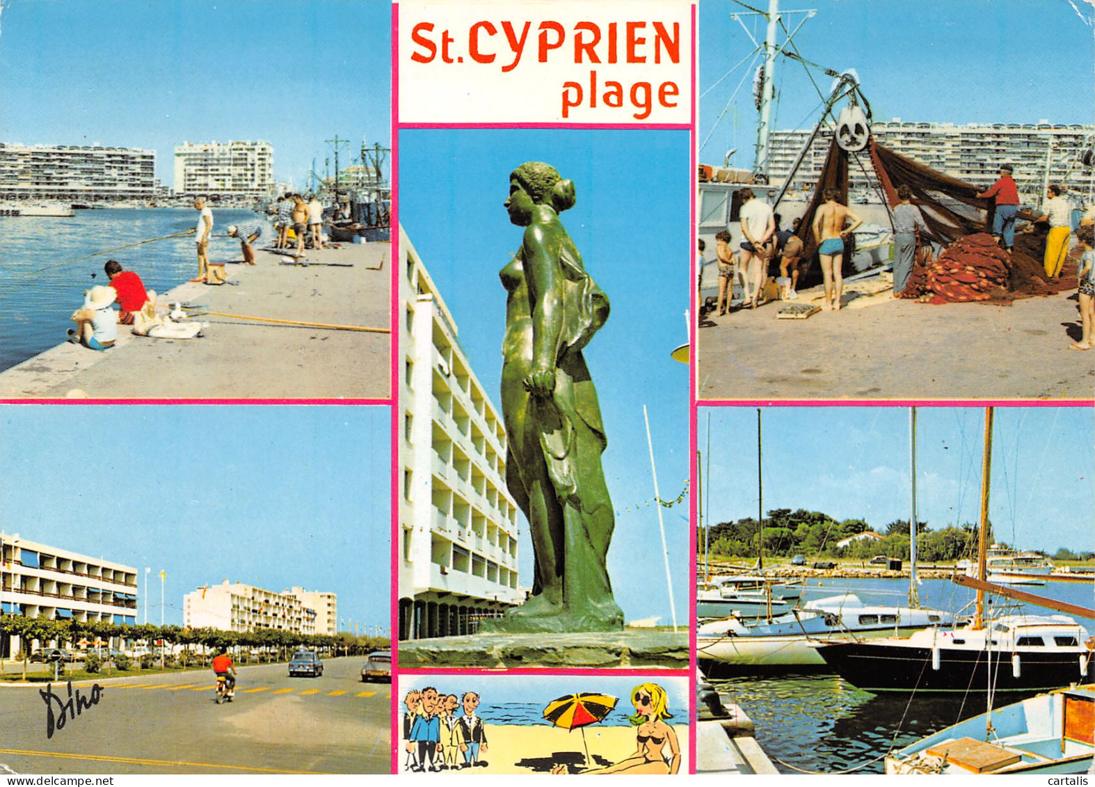 66-SAINT CYPRIEN PLAGE-N°3806-C/0009 - Canet Plage