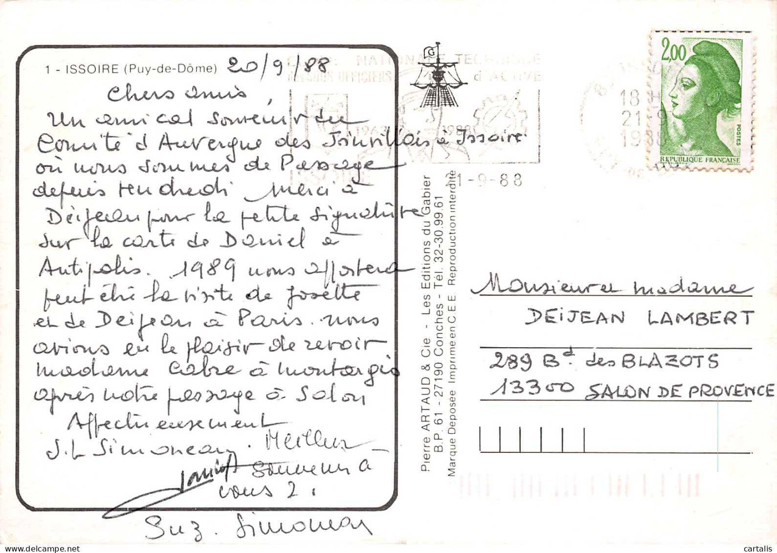 63-ISSOIRE-N°3807-B/0283 - Issoire