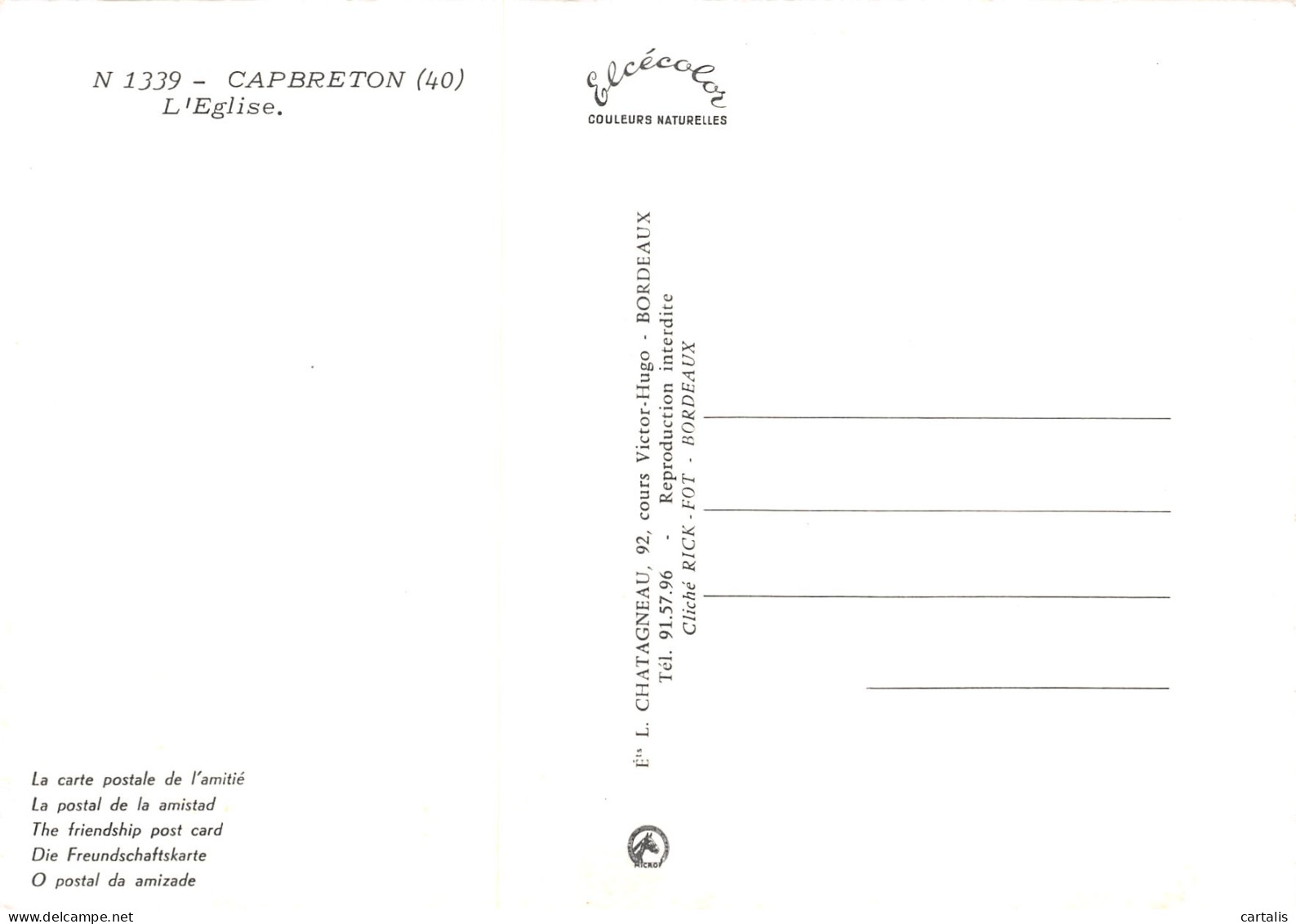 40-CAPBRETON-N°3807-B/0053 - Capbreton