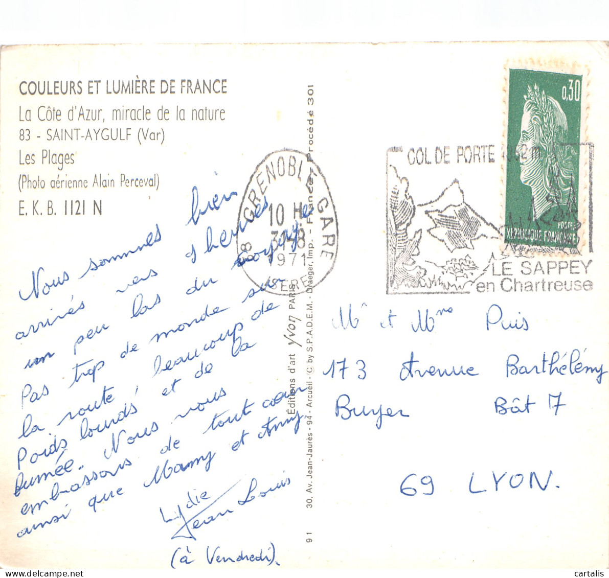 83-SAINT AYGULF-N°3807-B/0005 - Saint-Aygulf