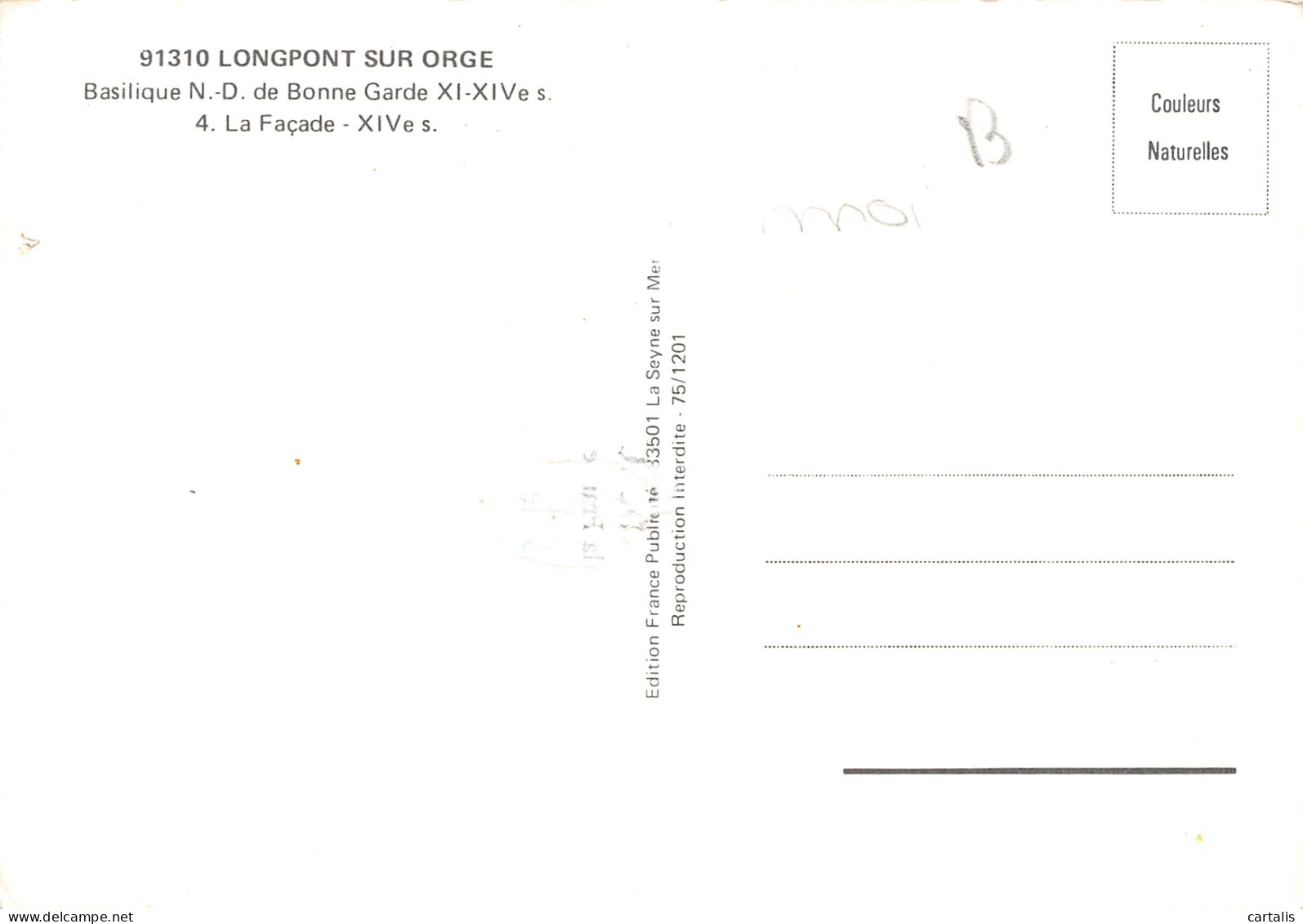 91-LONGPONT SUR ORGE-N°3807-A/0245 - Altri & Non Classificati