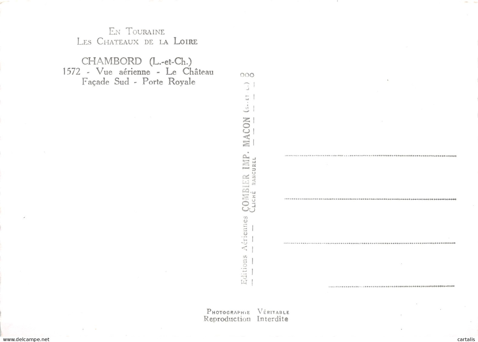 41-CHAMBORD-N°3807-A/0225 - Chambord