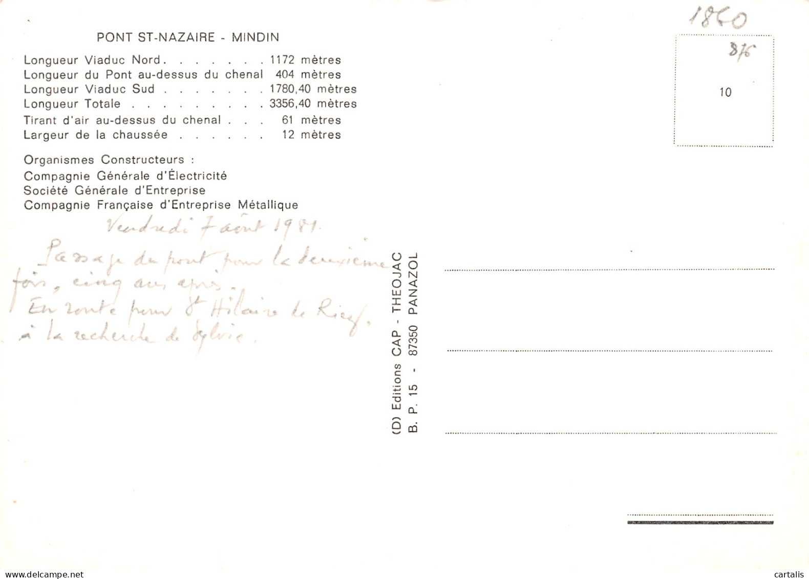 44-PONT DE SAINT NAZAIRE-N°3807-A/0013 - Other & Unclassified