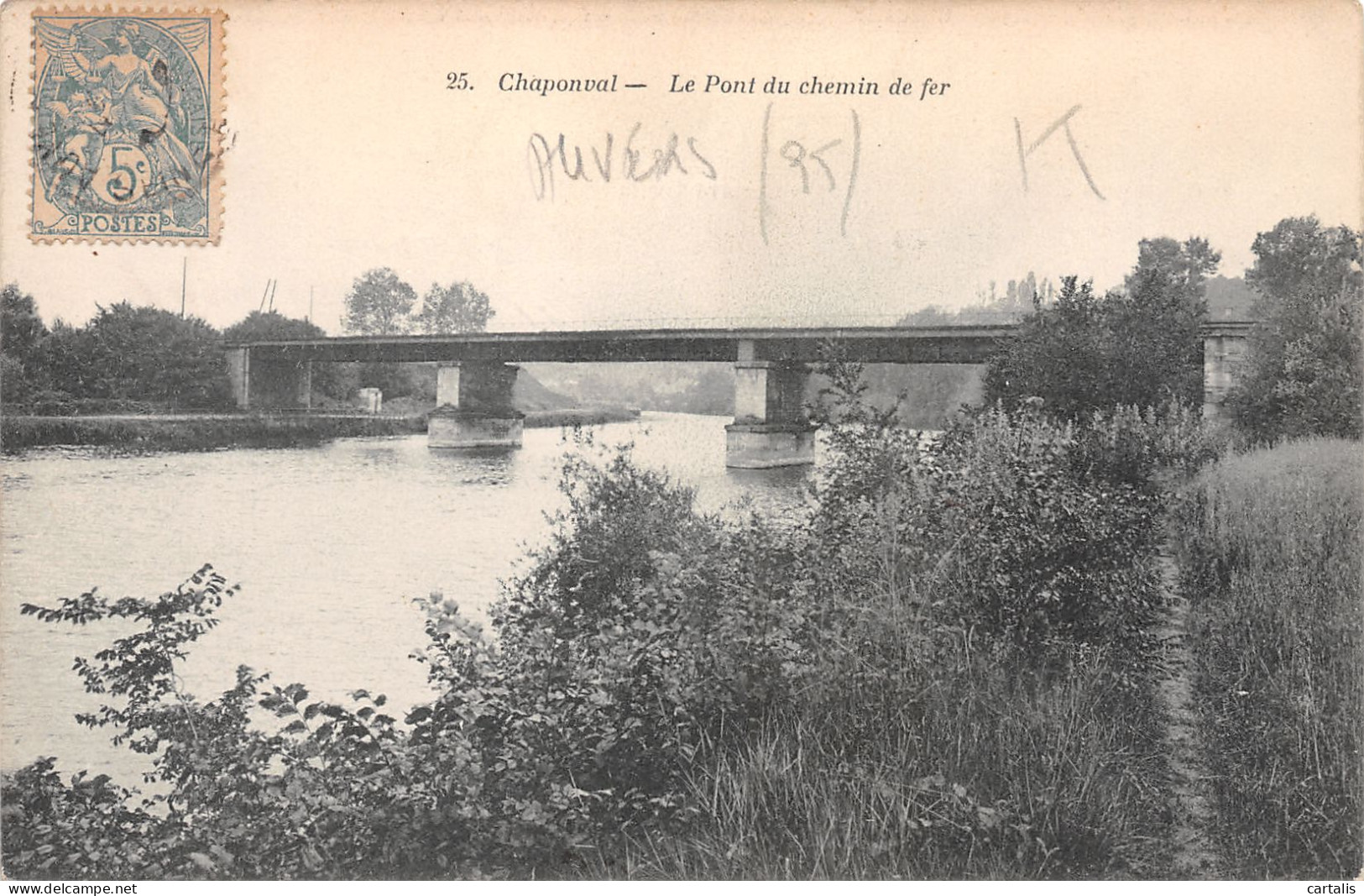 95-CHAPONVAL-N°3806-E/0185 - Auvers Sur Oise