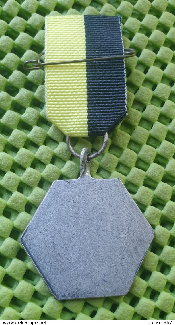 Medaile   :  Sint Nicolaas Tocht / Sinterklaas Op Paard. -  Original Foto  !!  Medallion  Dutch / Saint Nicholas - Sonstige & Ohne Zuordnung