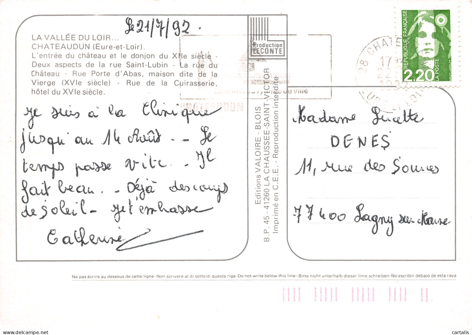 28-CHATEAUDUN-N°3807-C/0149 - Chateaudun