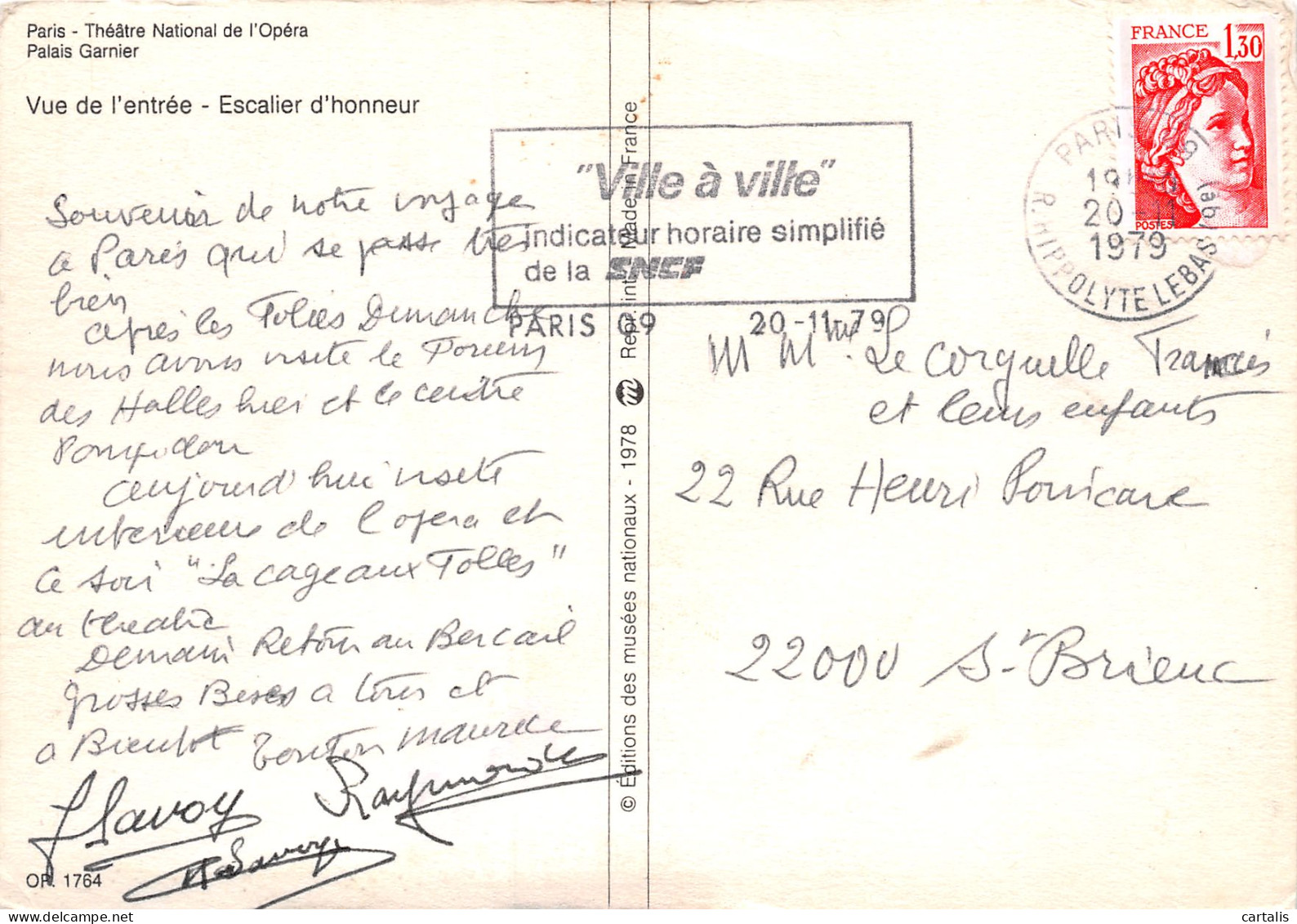 75-PARIS THEATRE DE L OPERA-N°3807-C/0123 - Autres & Non Classés