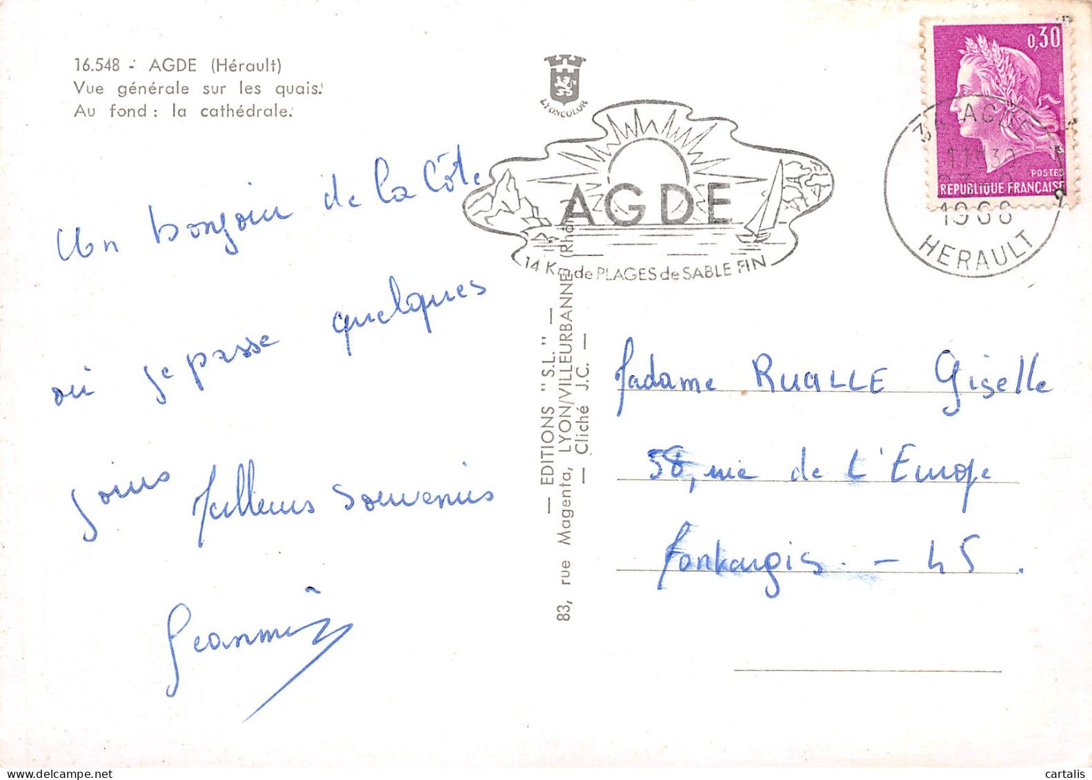 34-AGDE-N°3807-C/0115 - Agde