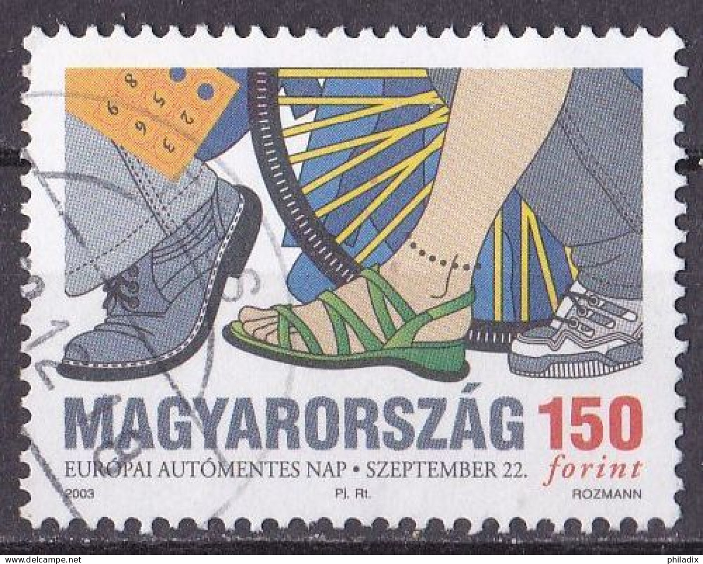 Ungarn Marke Von 2003 O/used (A5-13) - Used Stamps