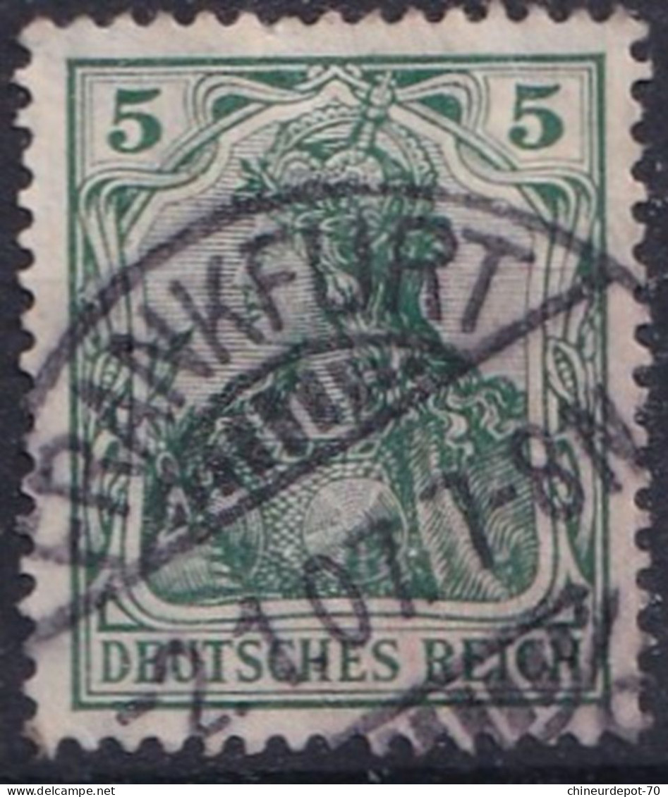 Allemagne Frankfurt - Used Stamps