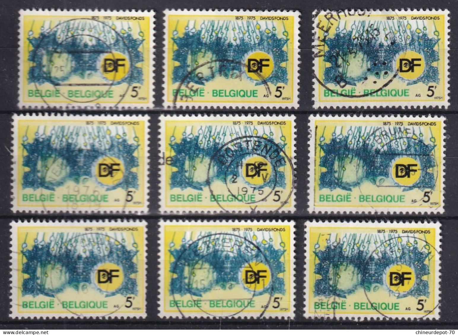 Timbres  Belgique België Belgiums - Andere & Zonder Classificatie